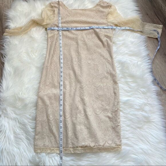 Urban Outfitters Lace Bodycon‎ Dress wedding Bachelorette size Medium - Picture 9 of 12